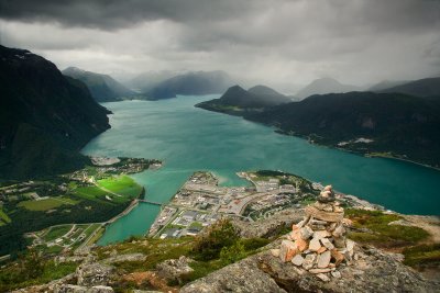 ndalsnes - View from Nesaksla
