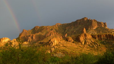 Rainbow and Picketpost Mountain