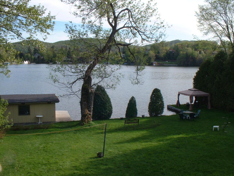 View on the lake