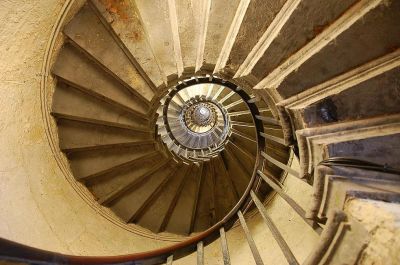 spiral stairwell