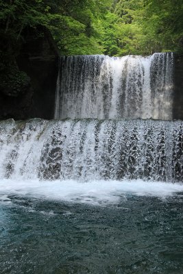 Emerald clear water stream