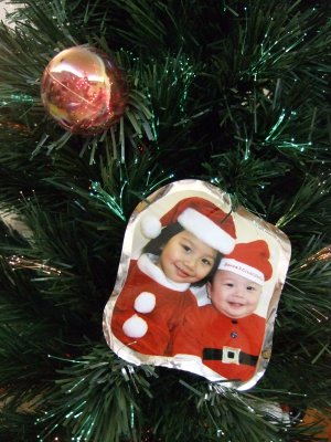 Christmas Card and Christmas Tree (19-12-2007)