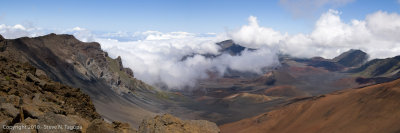 Haleakala Summit Panorama, August 11, 2005