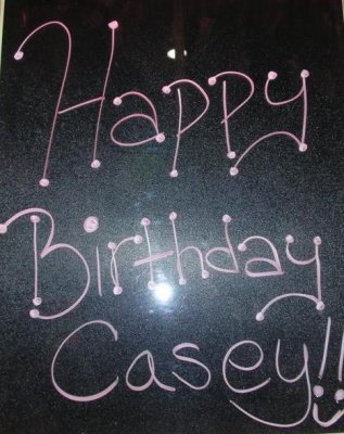 Casey Fisher's Sixth Birthday