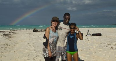 Trs belle journe Kite Aventure avec Gary et sa petite amie.