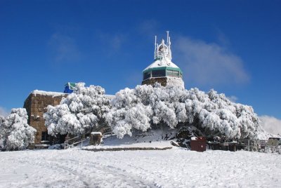 Snow on Mt. Diablo