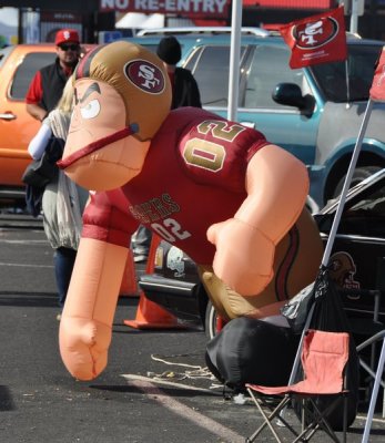 Tailgating at 49ers-Giants game