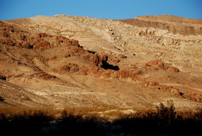 Early morning, eastern Death Valley