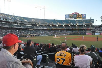 Oakland A's vs. California Angels - August 2012