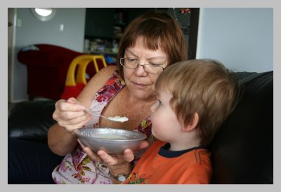 Morning Porridge with Grandma