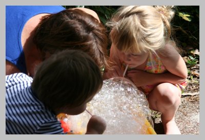 Making bubbles