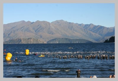 Swim Start at Wanaka Half