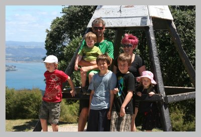 Everyone made it to the top of Mount Maunganui