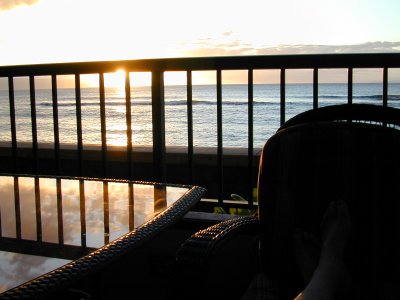 02 Sunset from the lanai 01.JPG