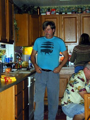 08 Steve eyeing the sausage.JPG