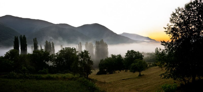 Amanecer en Ligerre de Ara