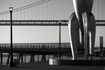 Runner and Rocket, S.F. Embarcadero