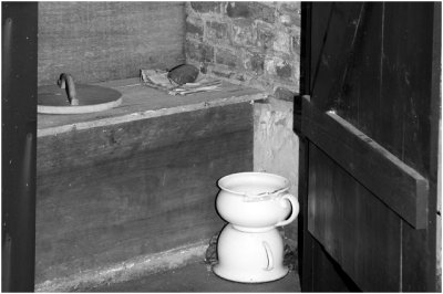 houten toilet ( wc) - poepdoos
