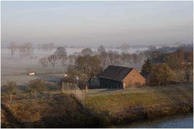 herfstochtend - hoeve de Laak