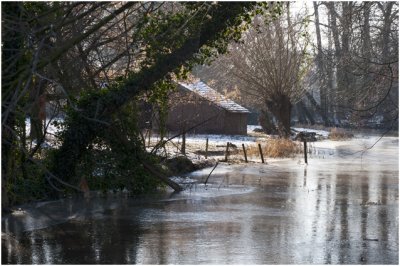 Haelense beek bij kasteel Aldenghoor