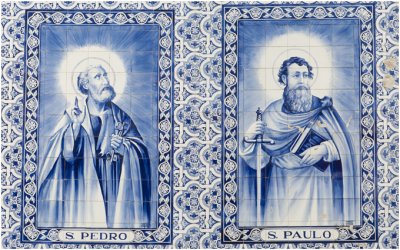 Beeltenissen met Azulejos ( tegels )