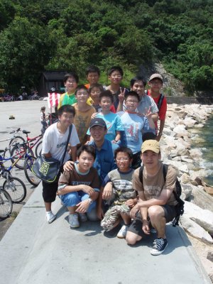 Cycling and Fishing 2006