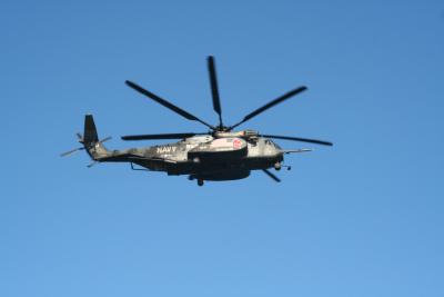  Navy copter  flyover