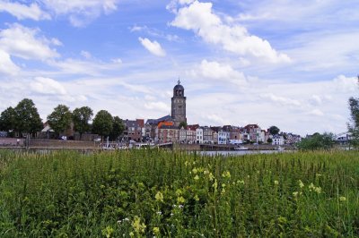 View of Deventer from the IJssel