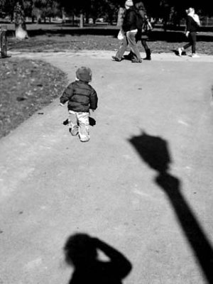 little man in the park