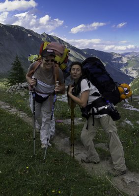 Les soeurettes de l'quipe ... qu'on les aime