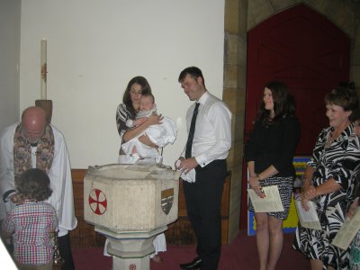 Jacob's Christening August 2011