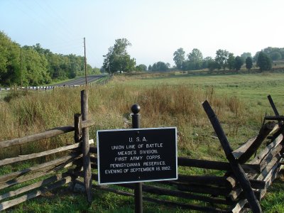 Forming up area of Meads Division, Sep 16
