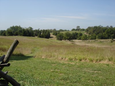 View of 16th Conn. monument from Otto Lane