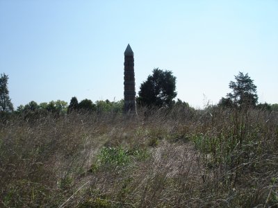 16th Conn. monument from 12th SC. position