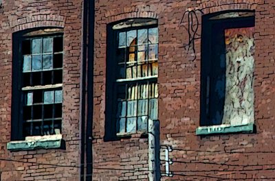 Warehouse Windows with Stories to Tell
