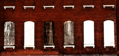 Six Windows---Each with a Past