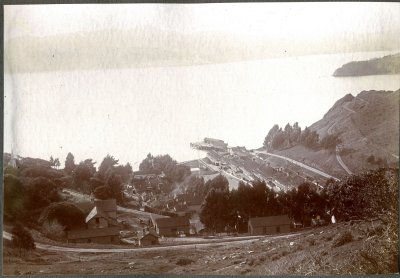 Camp Reynolds from east.