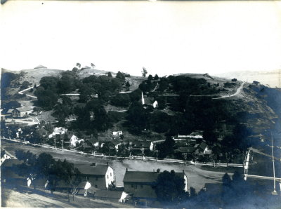 Camp Reynolds from north.