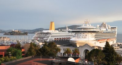 Historic San Francisco Waterfront and area.