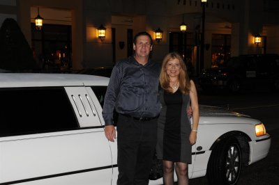 Rich and Joanne at Limo