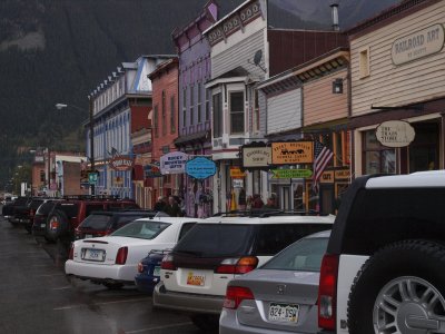 After a short shower in down-town Silverton
