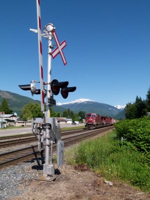 Waiting in Revelstoke