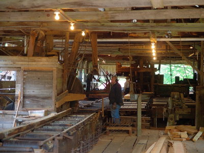 Inside the mill