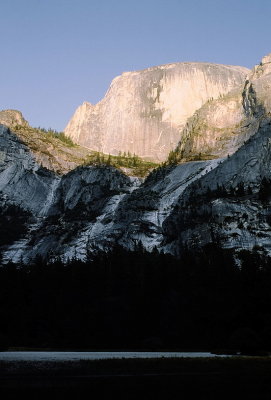 Half Dome from valley floor