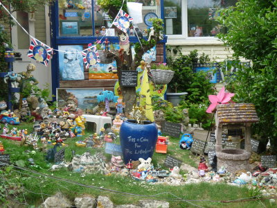 crammed garden
