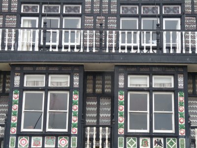 faceted façade