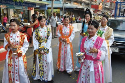 Chinese New Year 2011. The year of the Rabbit. As celebrated in Naklua, Pattaya, Thailand