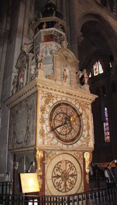 Astronomical Clock Lyon Cathedal 14c