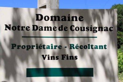 Visit to Domaine Notre Dame de Cousignac