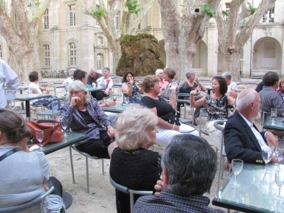 Hotel Cloitre Saint Louis Avignon and a tasting of the Good Stuff